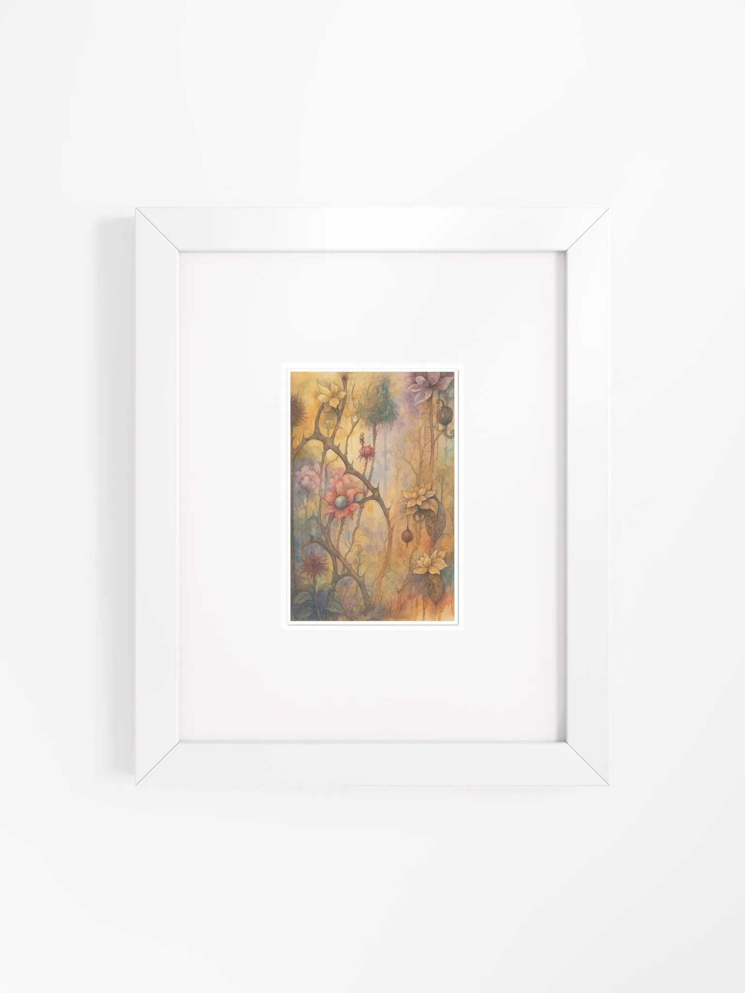 The Secret Garden Sketchbook Artprint Framed product image (4)