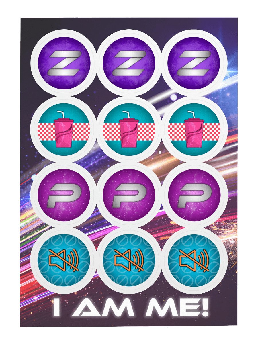 I Am Me! - Coaches Sticker Set (Starlight Express) product image (3)