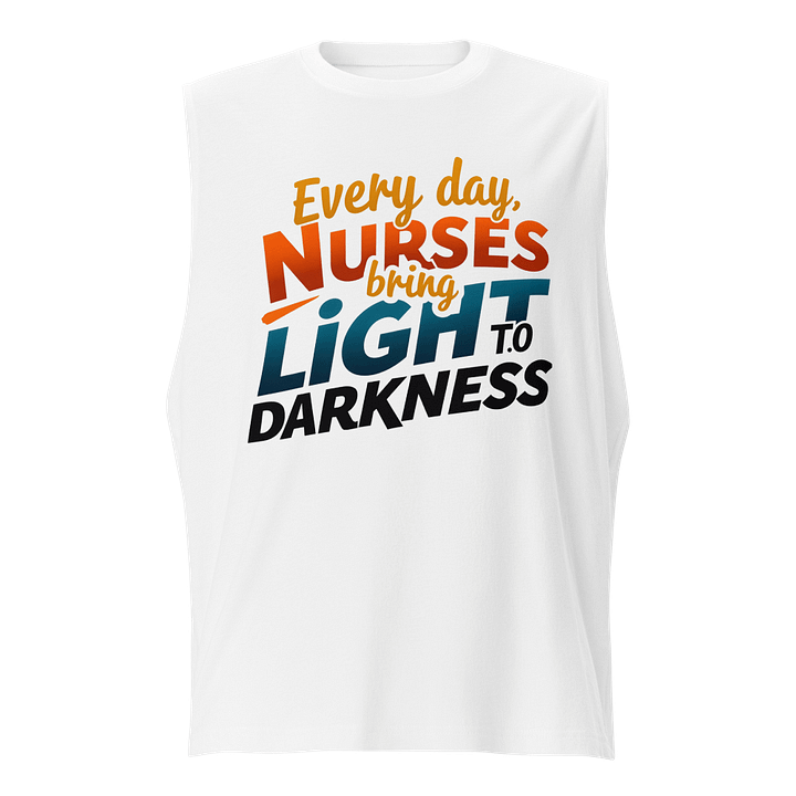 Light in Darkness Nurse Muscle Tank product image (1)