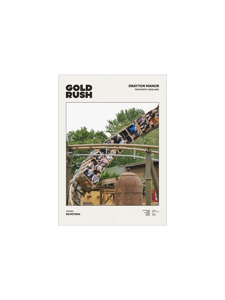 Gold Rush Motion Premium Poster product image (1)