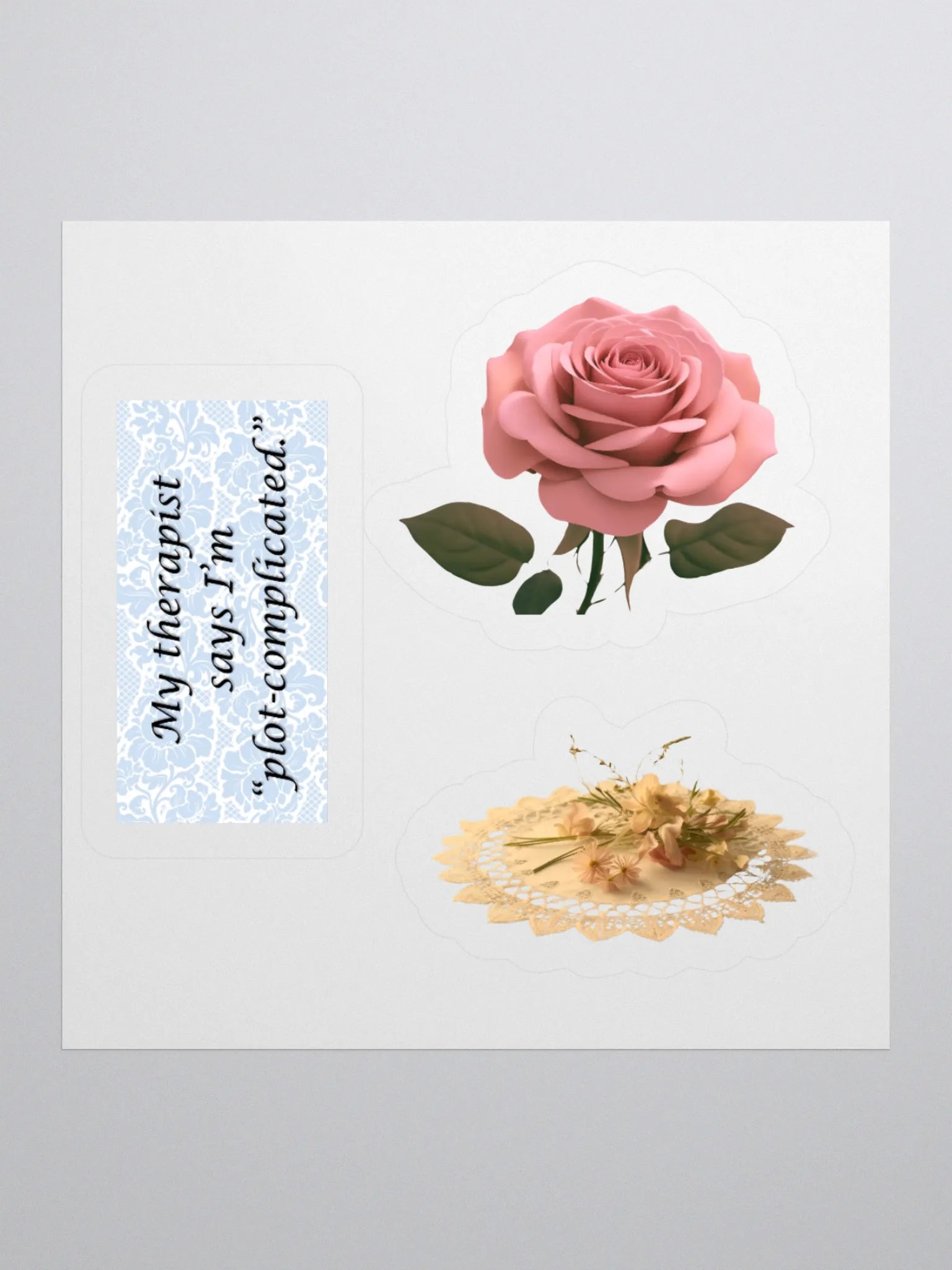 Improper Entanglements Sticker Sheet #4 product image (1)