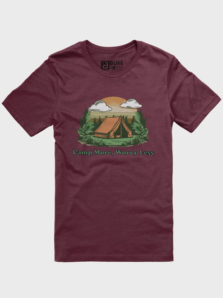 BUIII: Camp More, Worry Less T-Shirt product image (1)