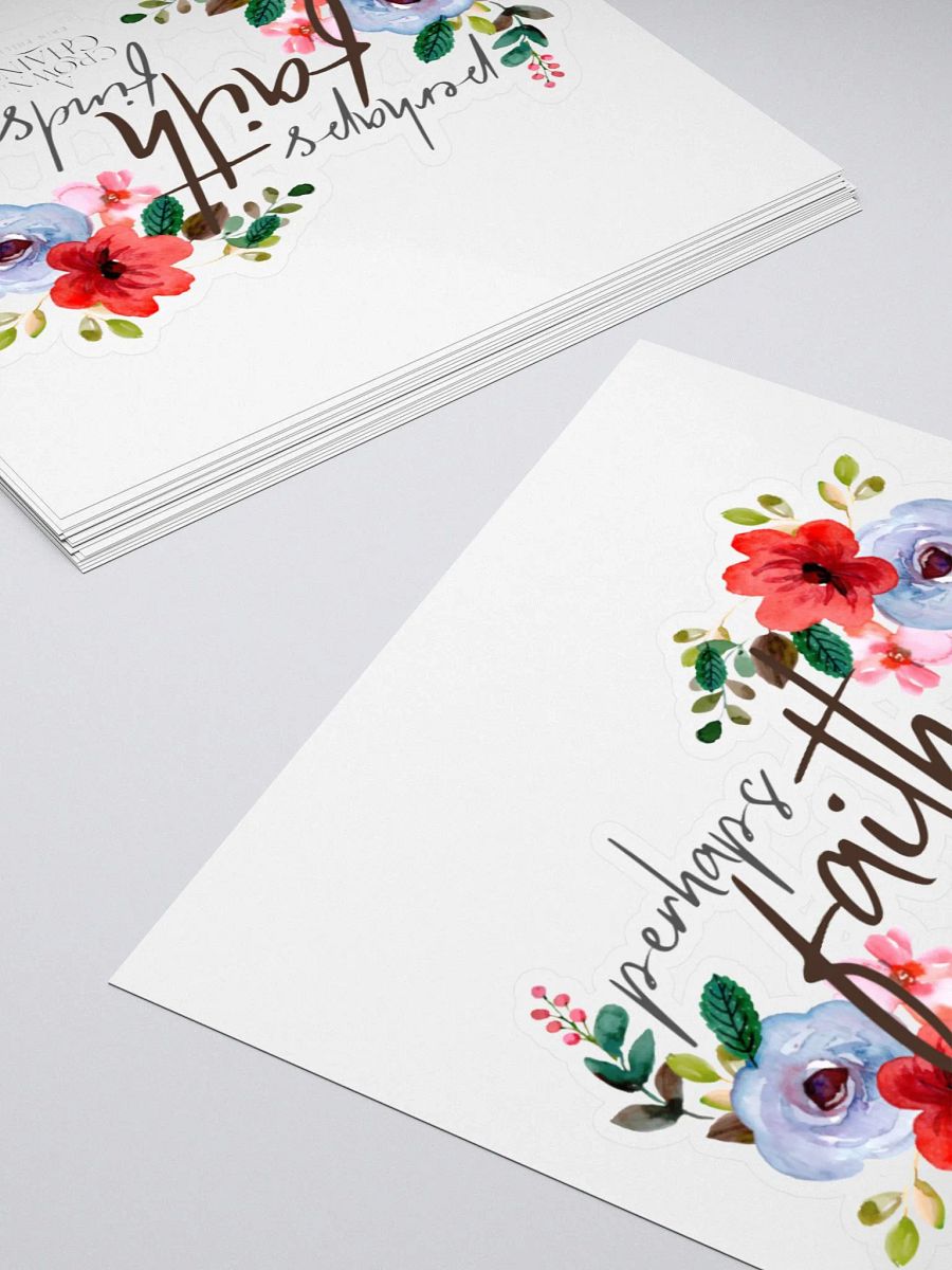 Faith Sticker (A Crown of Chains) product image (4)