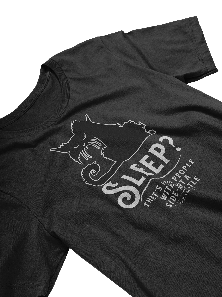 Sleepless Grind: Hustler Cat T-shirt product image (7)