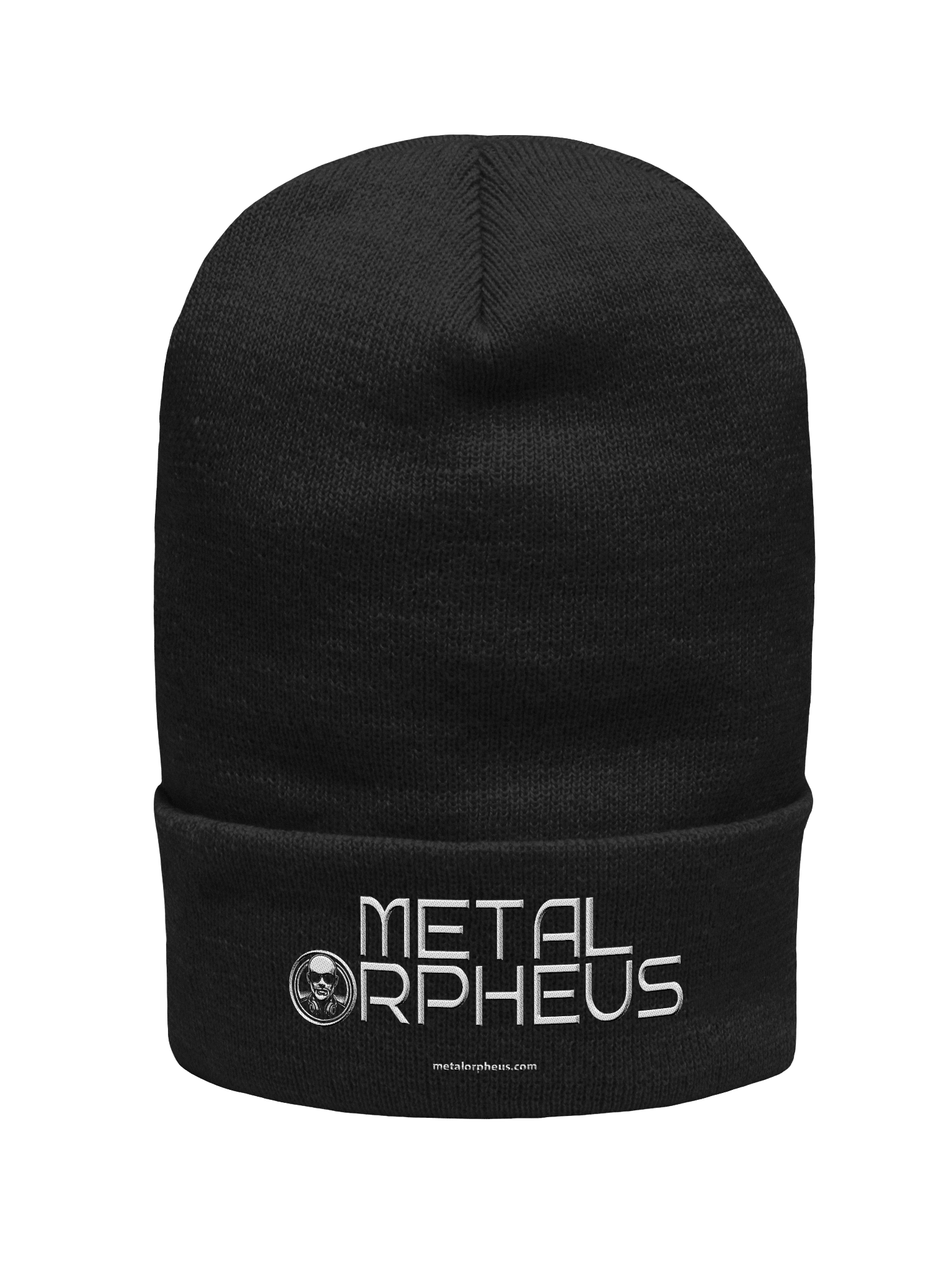 Metal Orpheus helmet of profound fluffiness (white logo) product image (1)