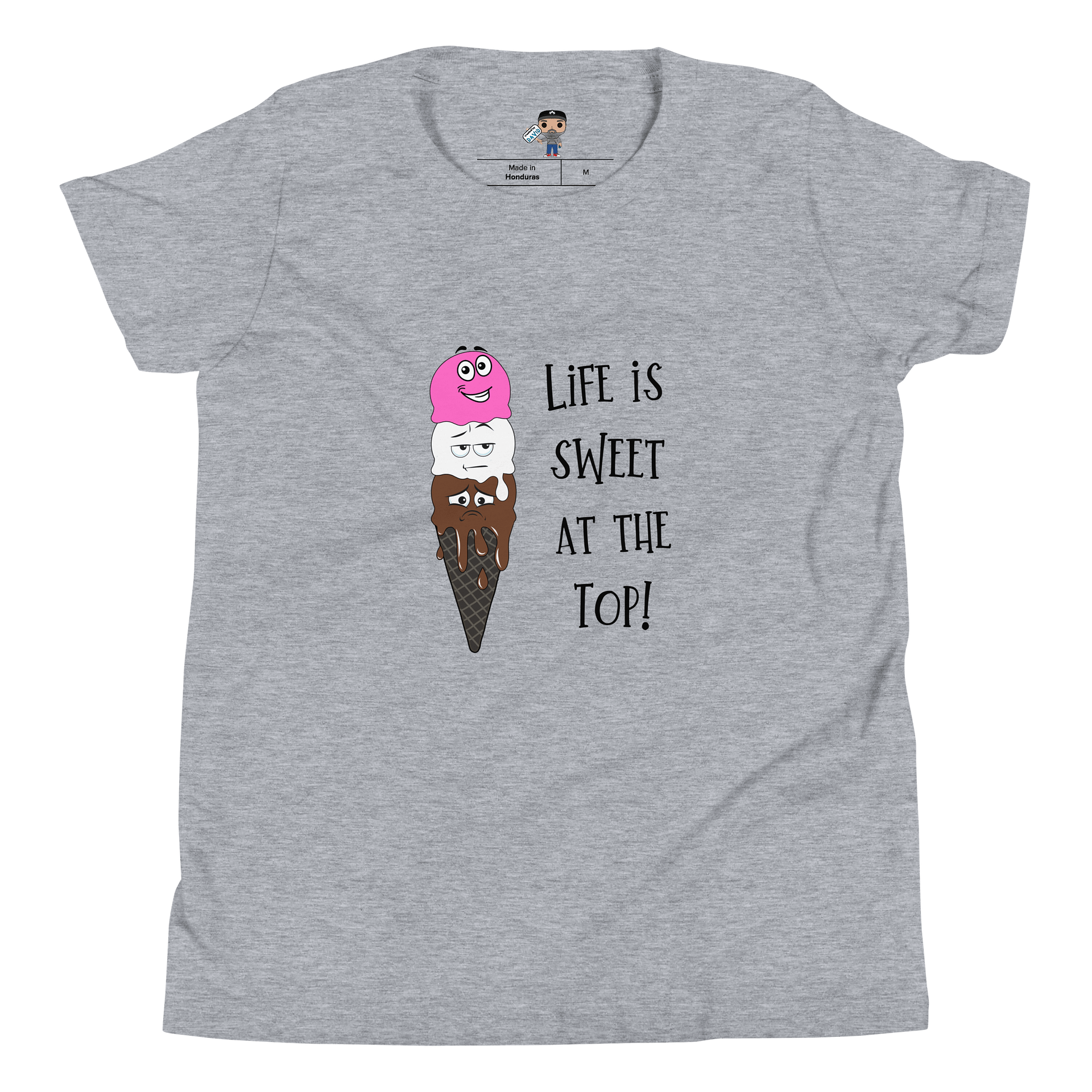 LIFE IS SWEET AT THE TOP – YOUTH TEE product image (1)