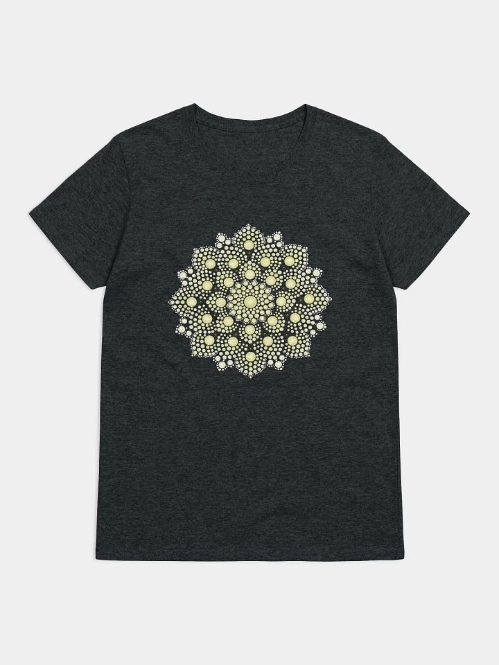 Yellow Dot Mandala Women's Heavy Cotton T-Shirt product image (1)