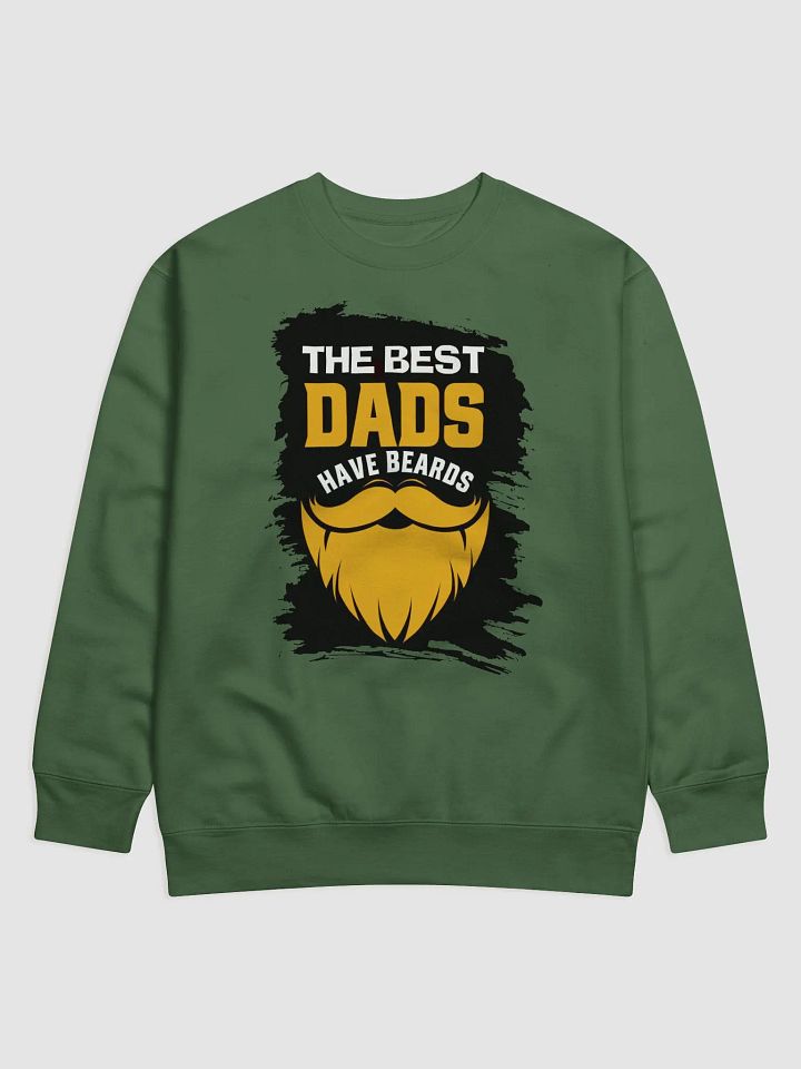 Dapper Dads Beard Graphic Sweatshirt product image (6)