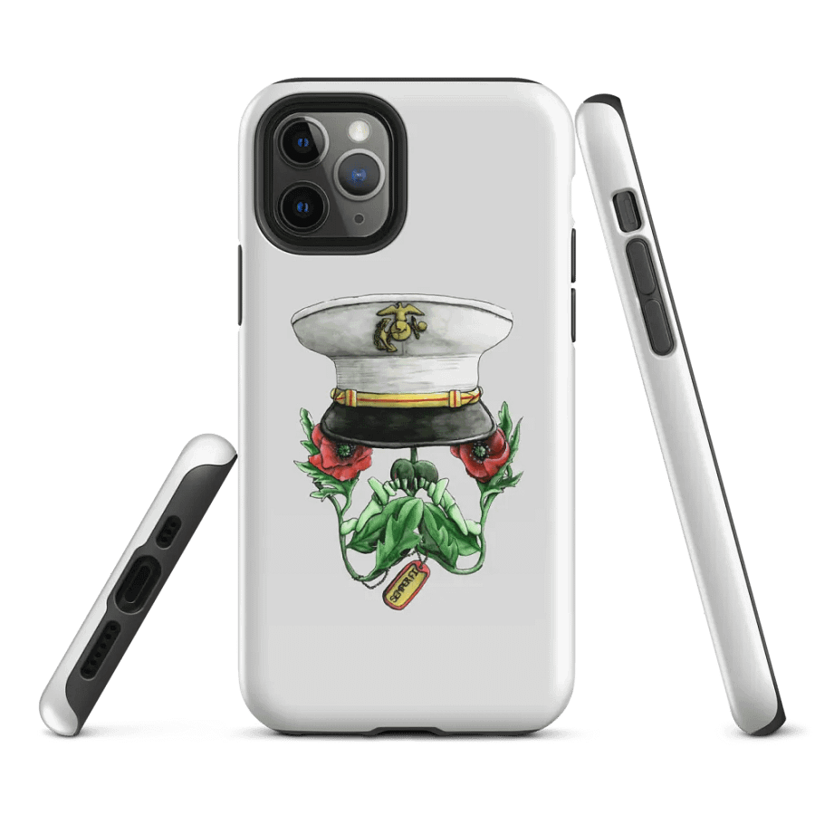 Marine Flur Slull iPhone® Tough Case product image (2)