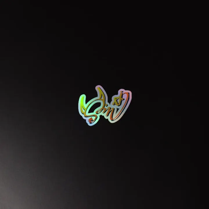 Sin: Kiss-Cut Holographic Sticker product image (4)