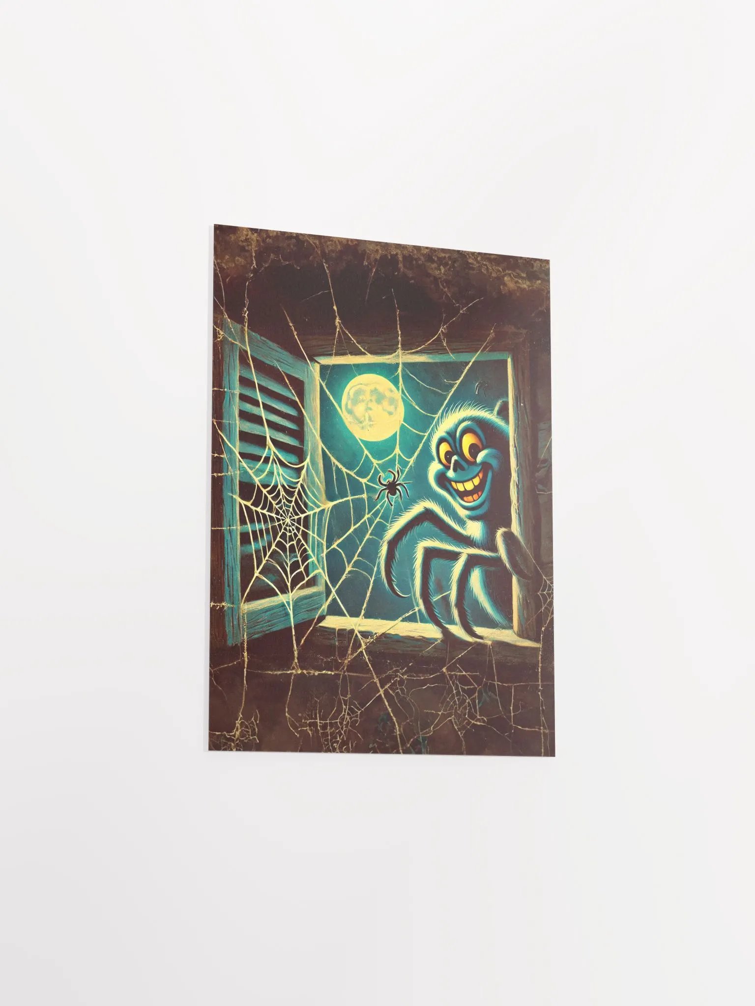 Giant Window Spider Spooky Premium Matte Print product image (27)