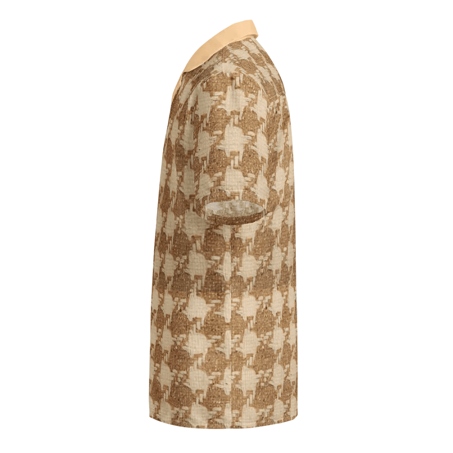 Houndstooth Breeze Hawaiian Shirt product image (4)