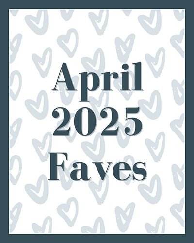 What are some of your April favourites?

Check this post to find some of my favourite books from the past month, favourite so...
