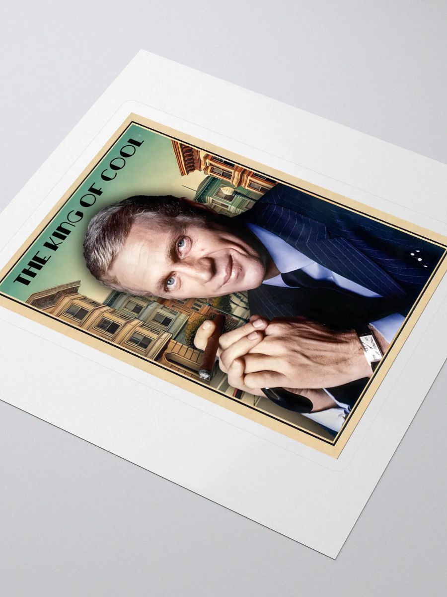 Steve McQueen Sticker product image (3)