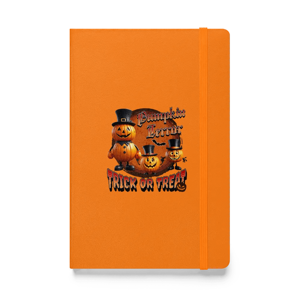 Pumpkin Terror Trick Or Treat Hardcover Journal product image (1)