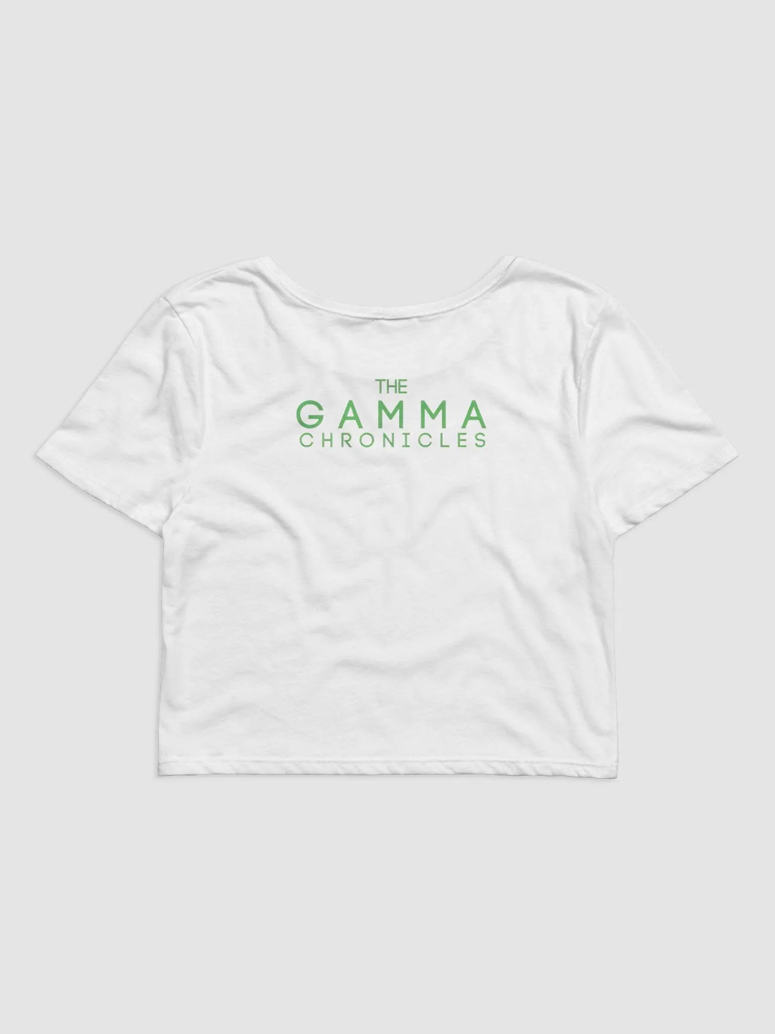 Tri-Figure Holographic Crop Tee product image (2)