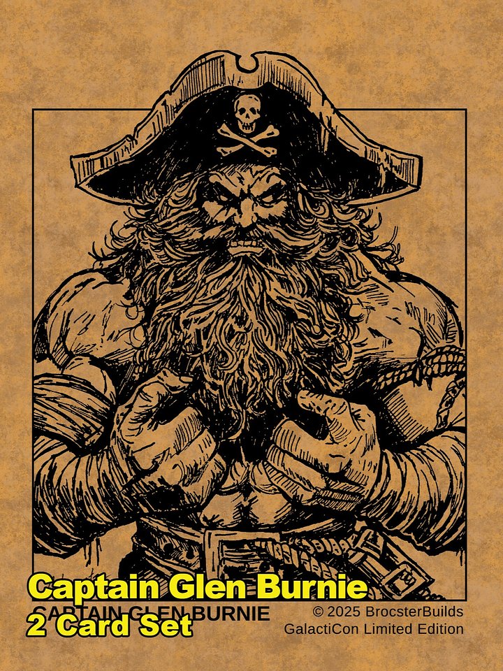 Captain Glen Burnie - Game Cards product image (1)