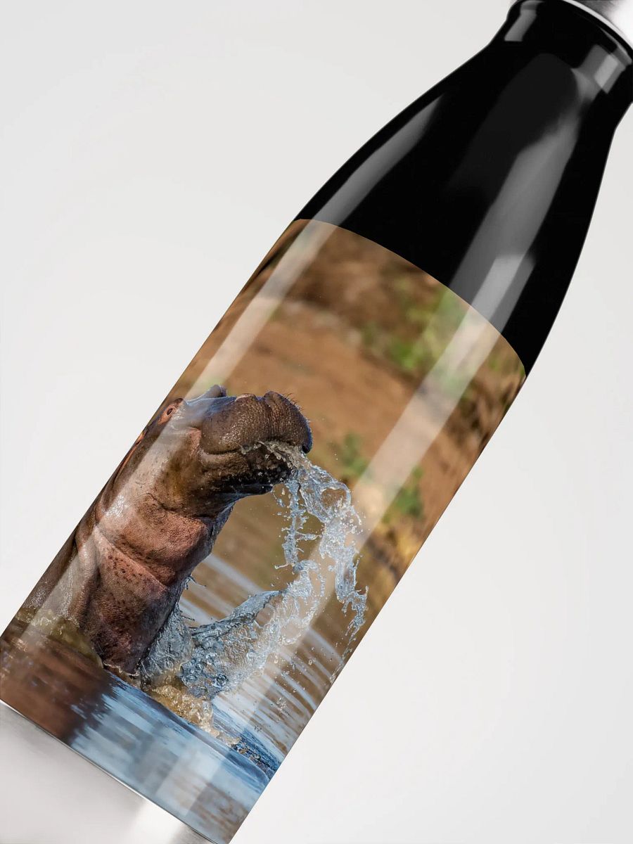 Happy Hippo drinking water bottel product image (5)
