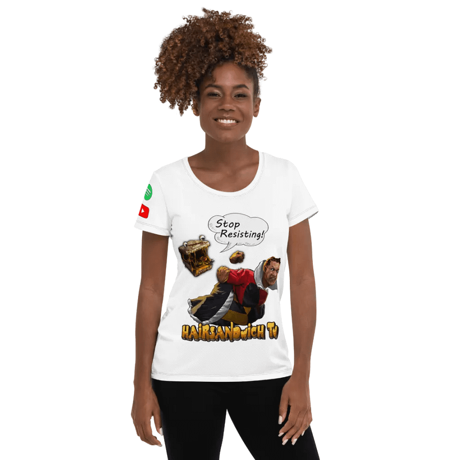 Stop Resisting - Female Athletic Tee product image (7)