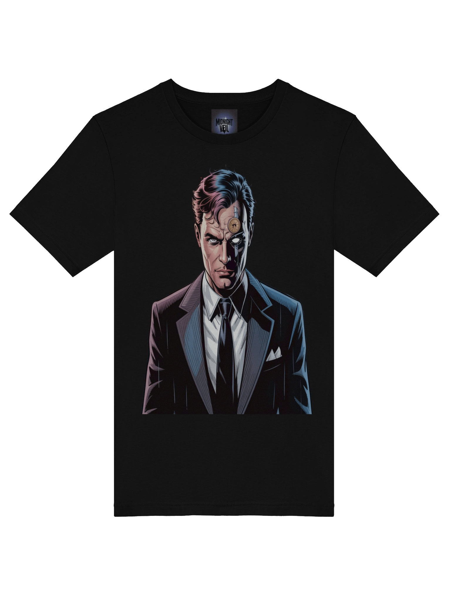 Two-Face Fractured Facade Supersoft T-Shirt product image (7)