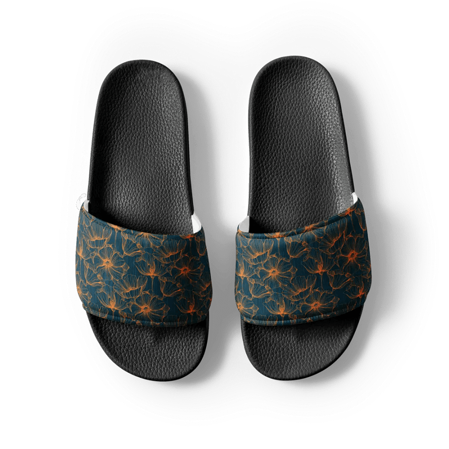 Dark Romantic Floral | Women's Slides product image (4)