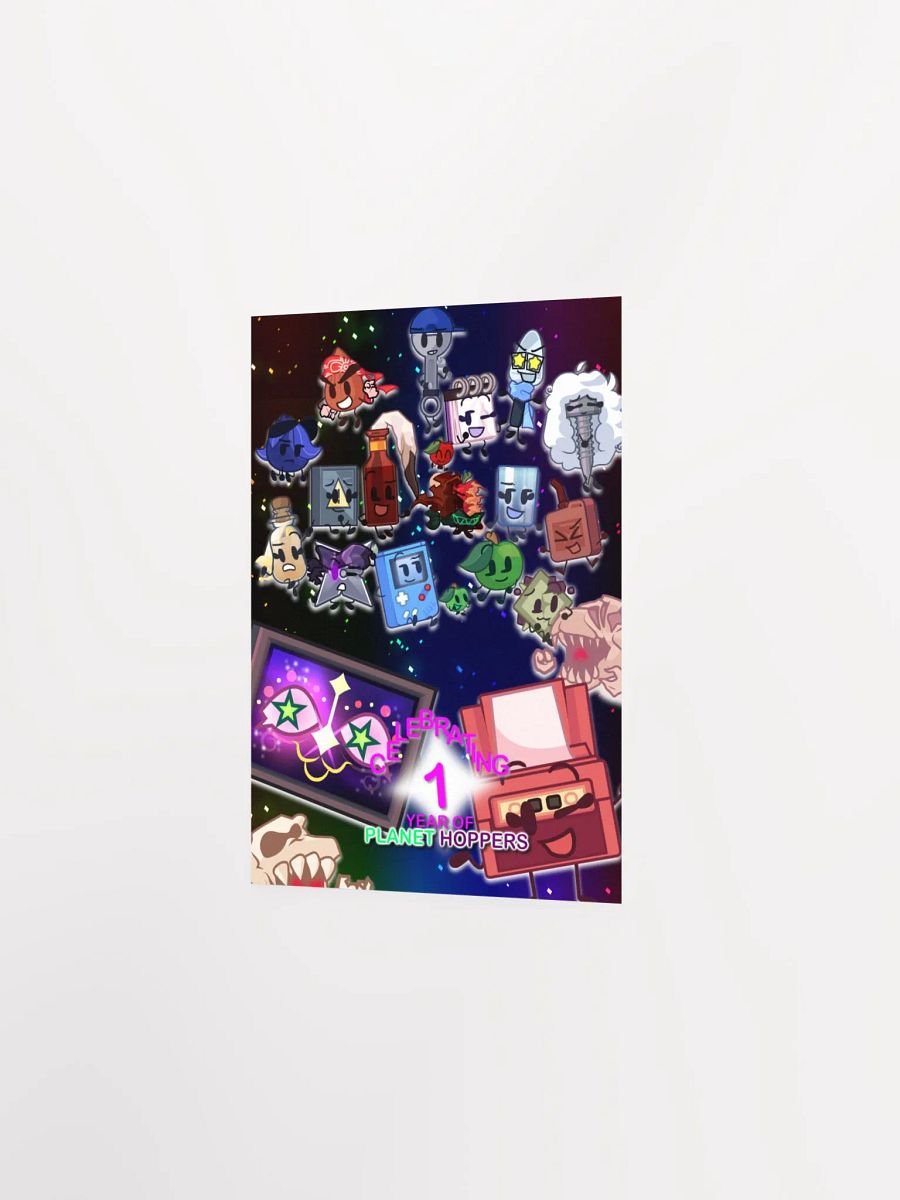 Planet Hoppers || 1 Year Anniversary Poster product image (9)
