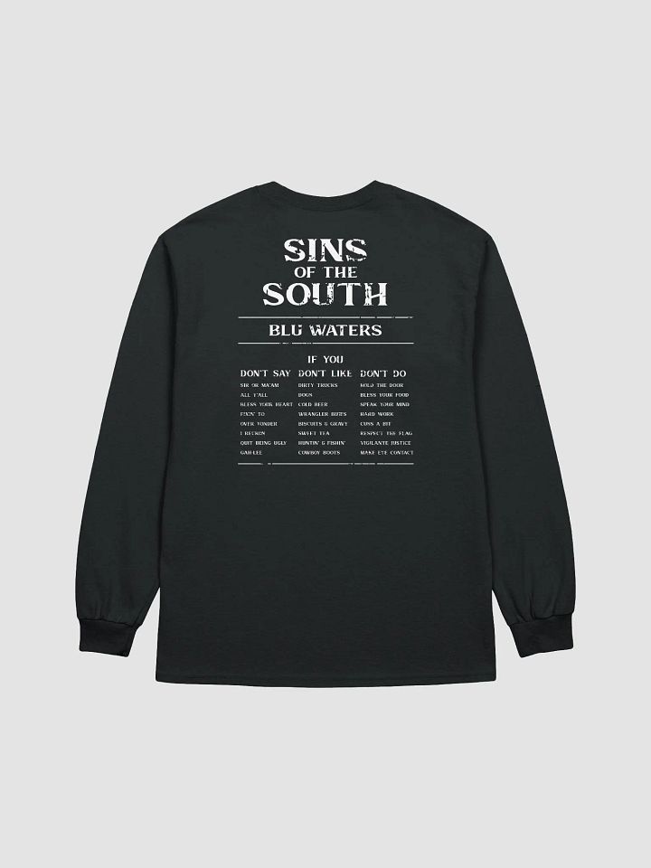 Sin in the South Long Sleeve Tshirt product image (2)