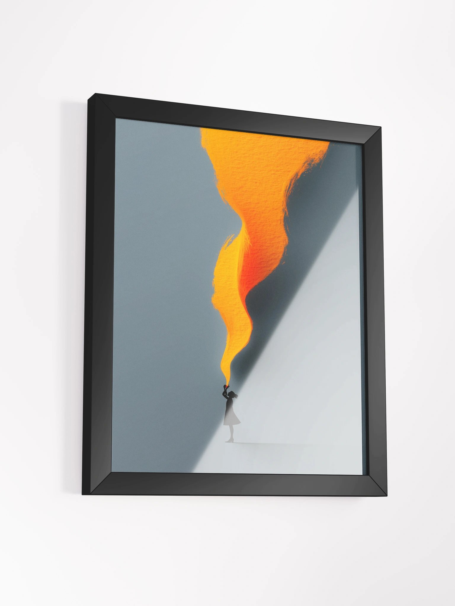 Flame of Imagination Framed Matte Wall Art Canvas product image (5)