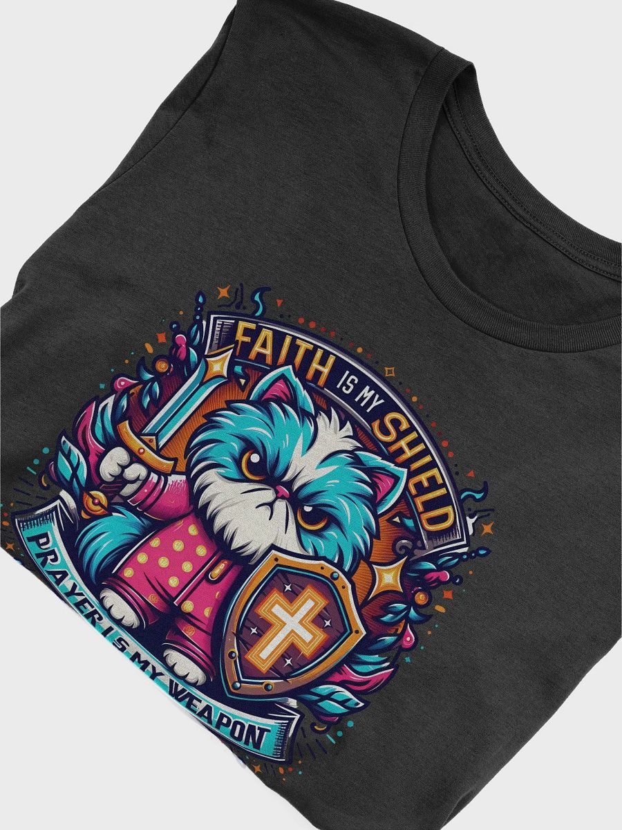 Faithful Feline Warrior T-Shirt product image (5)