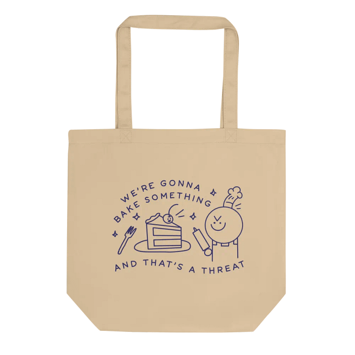 'And That's a Threat' Tote Bag product image (1)