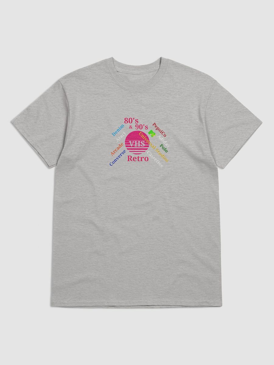 Retro VHS Circle Graphic Tee product image (1)