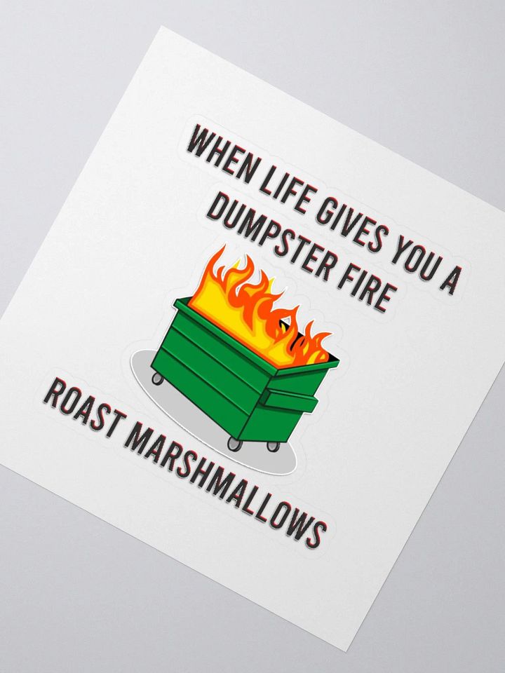 Dumpster Fire - Sticker product image (6)