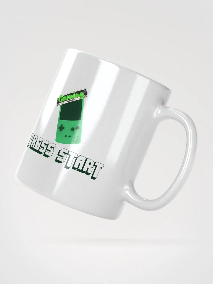 Gamer's Coffee Mug "Press Start" product image (5)