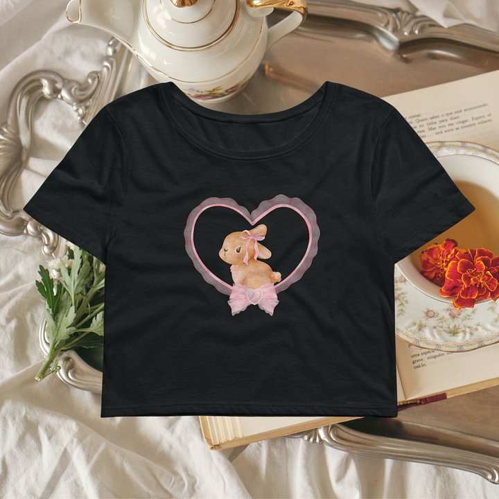 Hearty Bunny Baby Tee product image (2)