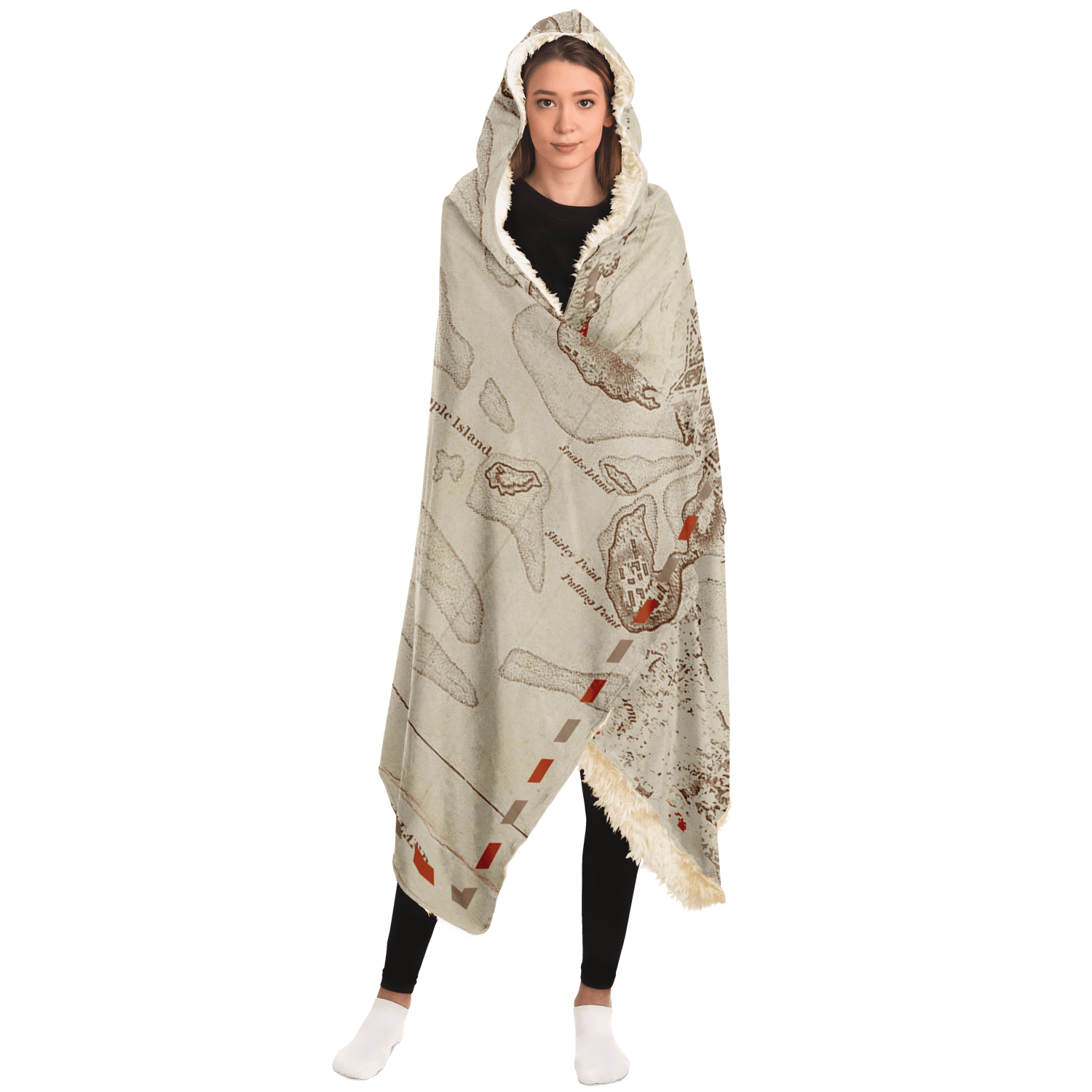 Explore-the-World Hooded Blanket product image (3)