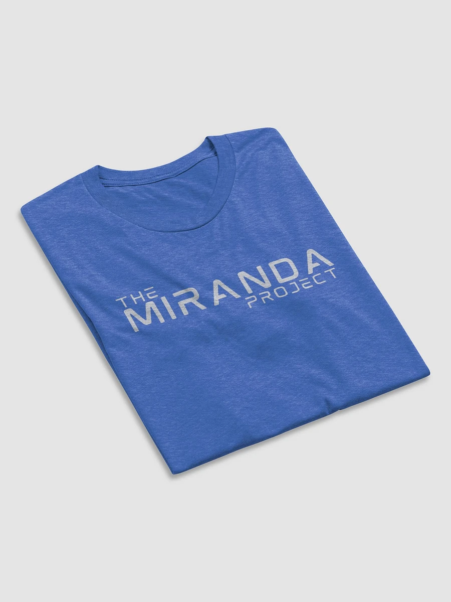 The Miranda Project White Logo Men's Cut Tri-Blend Tee product image (67)
