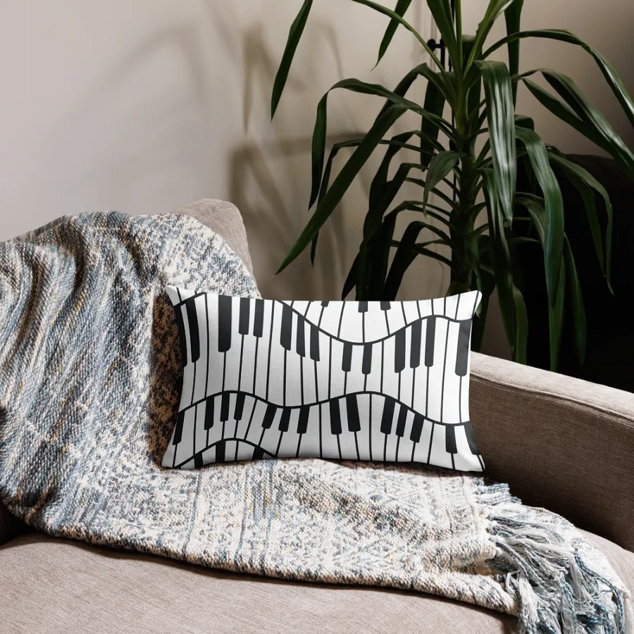 Piano Woman - Music Dreamers in Decor Premium Pillow Case product image (20)