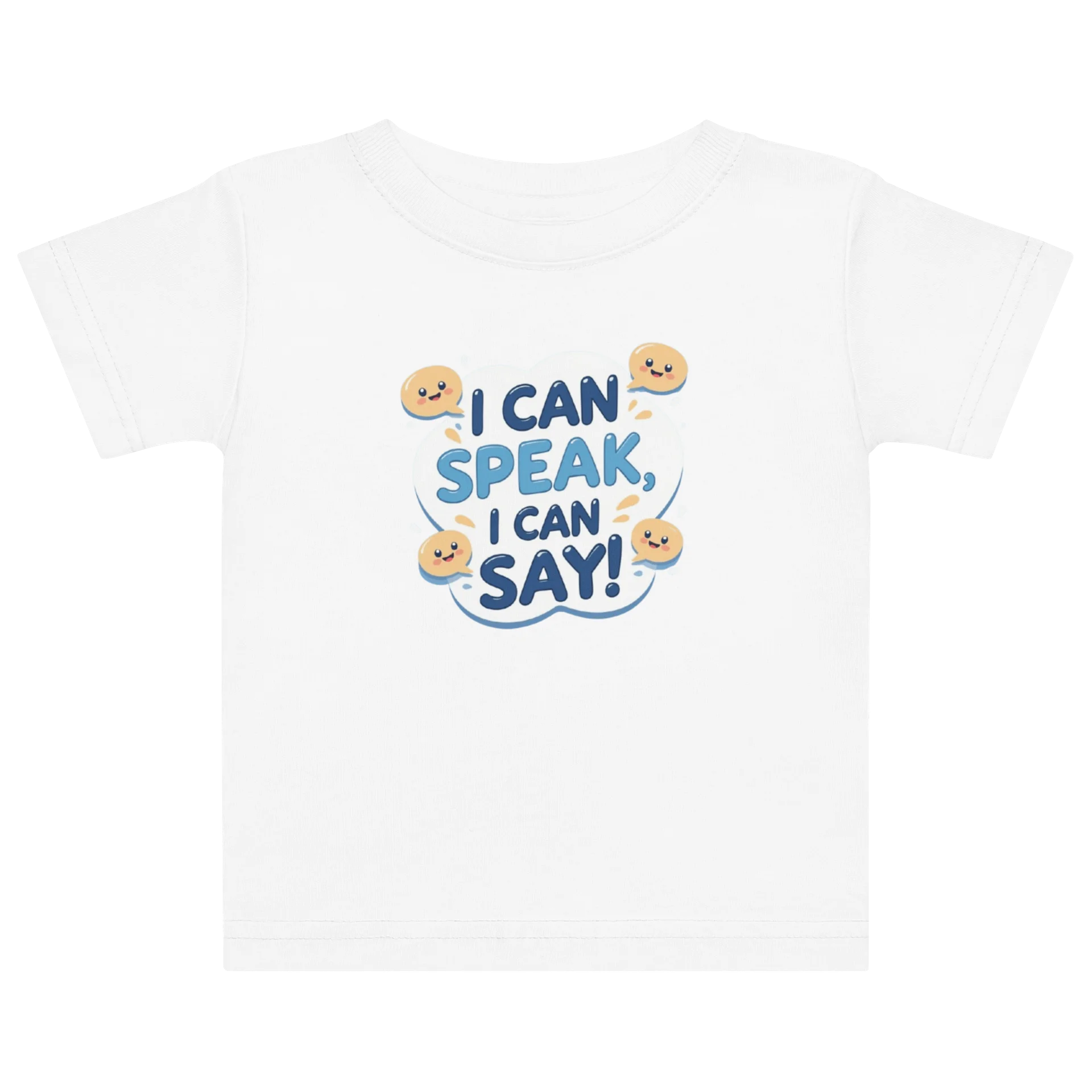 I can speak, I can say Baby Jersey T-Shirt product image (1)