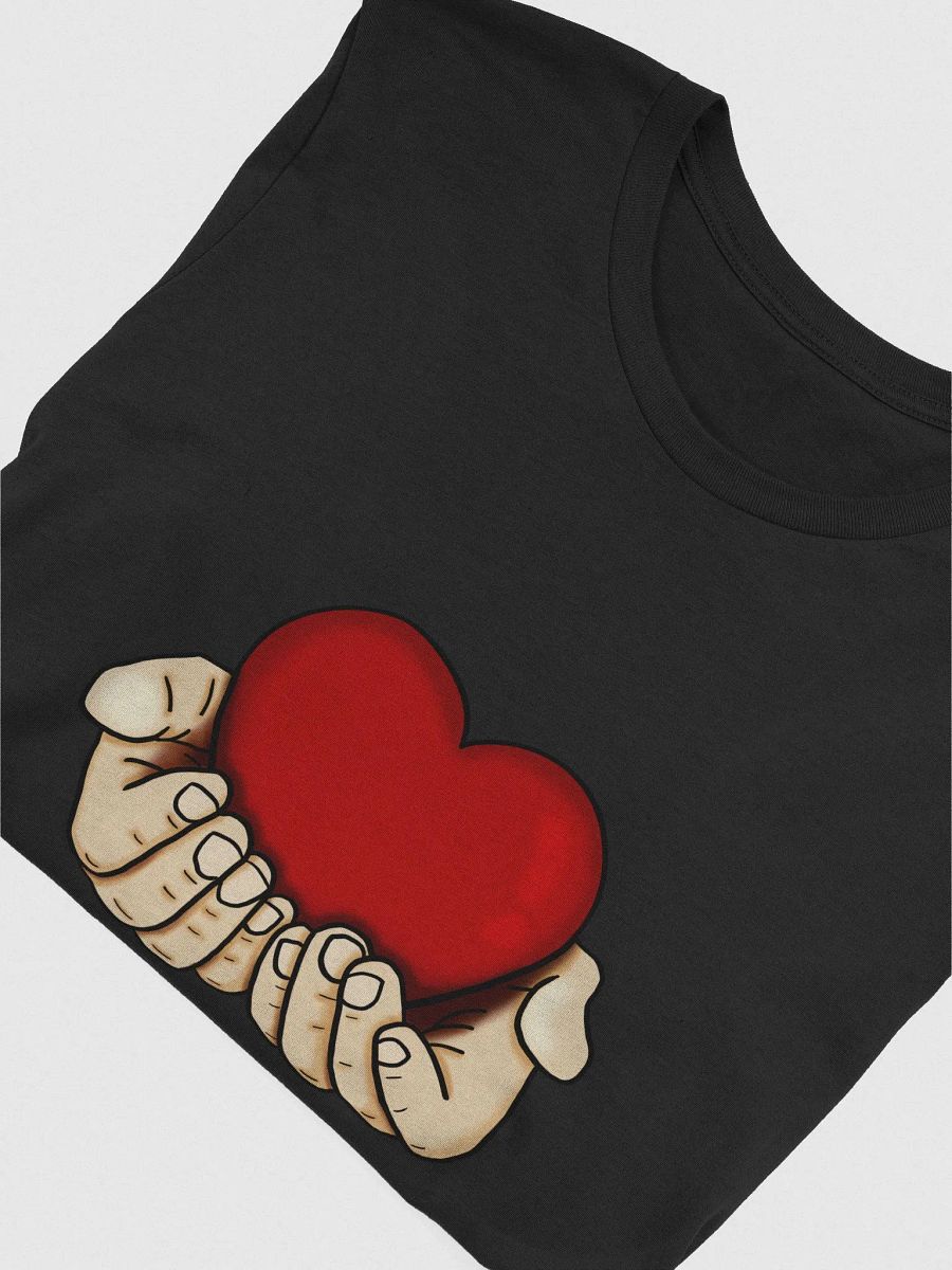 Hold My Heart - Black Shirt + White Skin Tone product image (4)