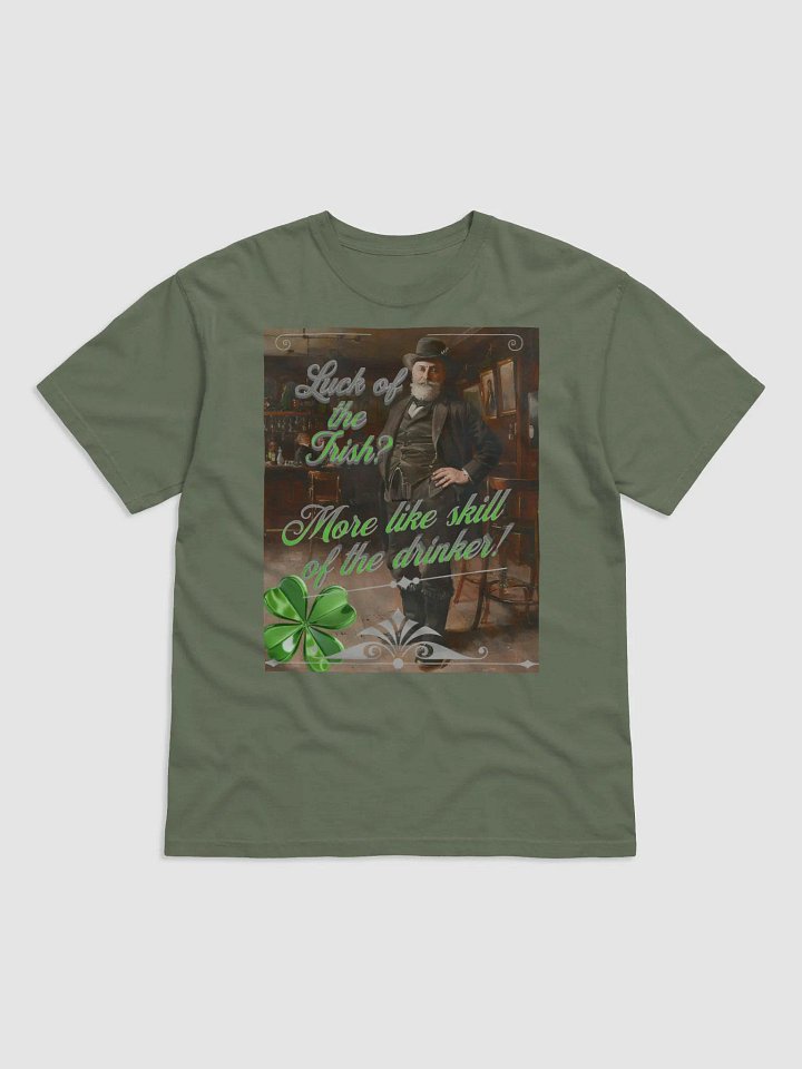 St. Patrick's Day Heavyweight Unisex Crewneck T-shirt product image (1)