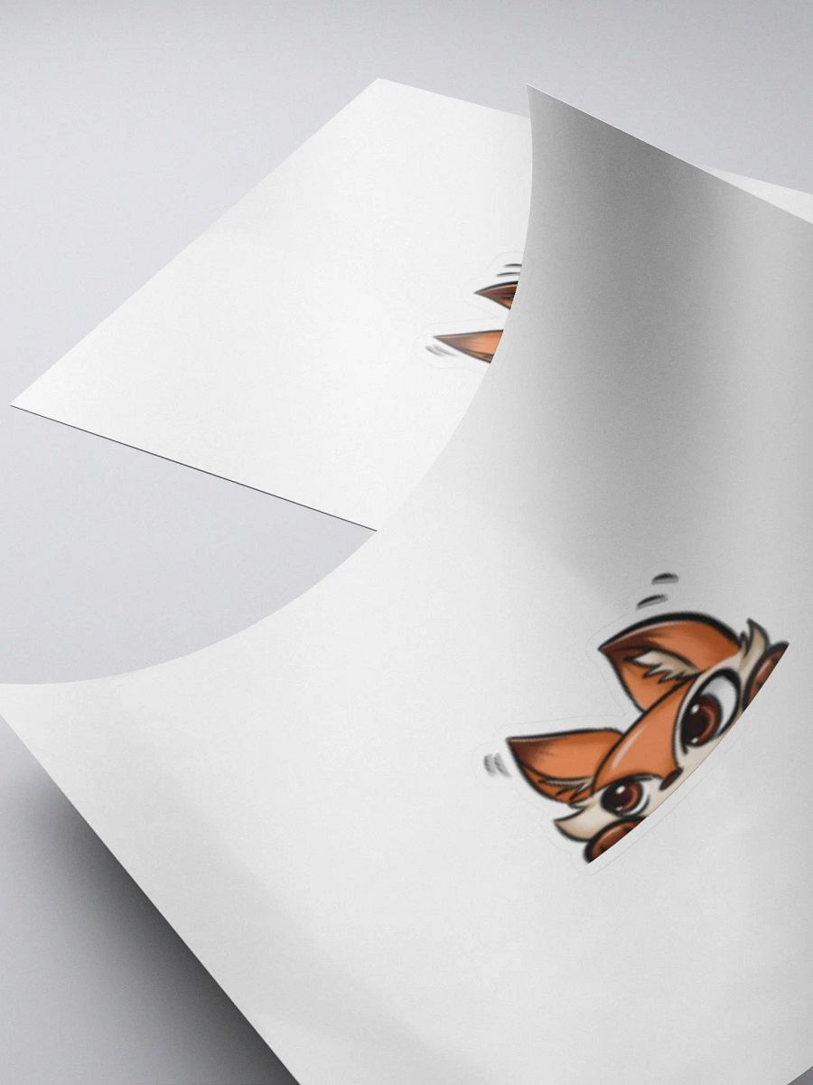 Foxxy Lurk Emote Sticker 1.5