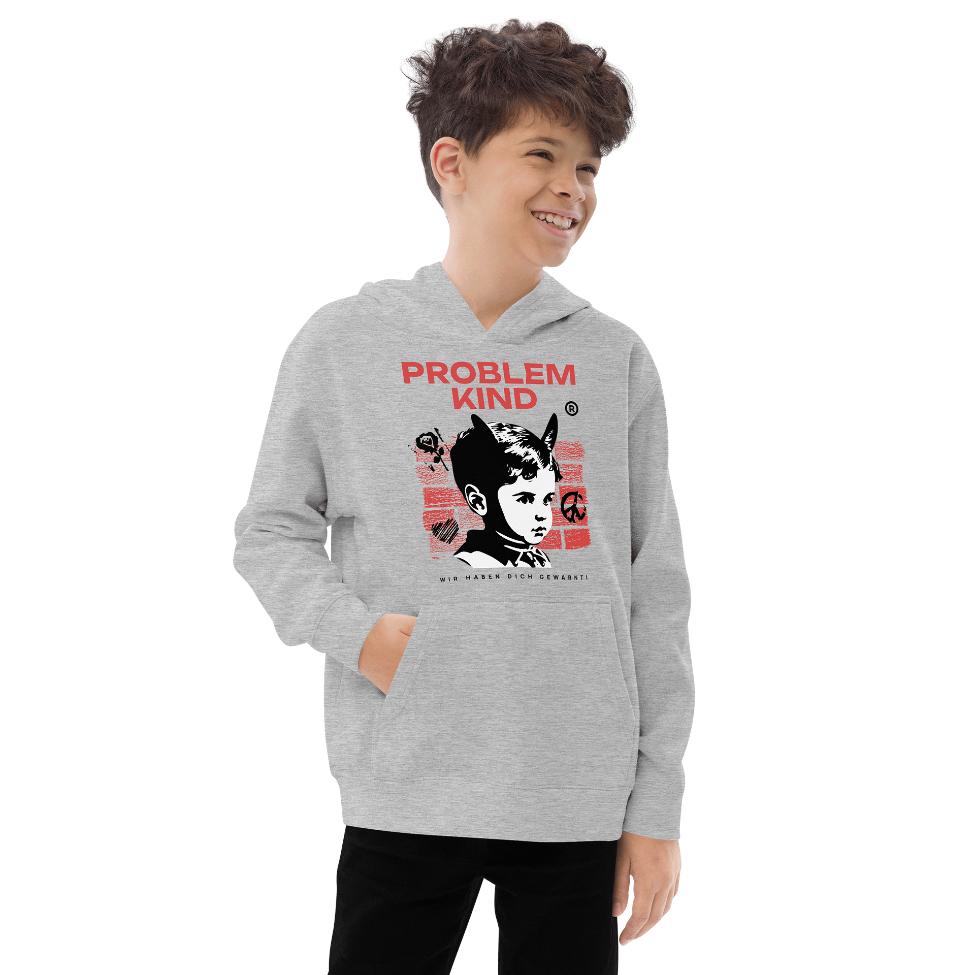 Problem Kind | Unisex Cotton Heritage Youth Pullover Fleece product image (4)
