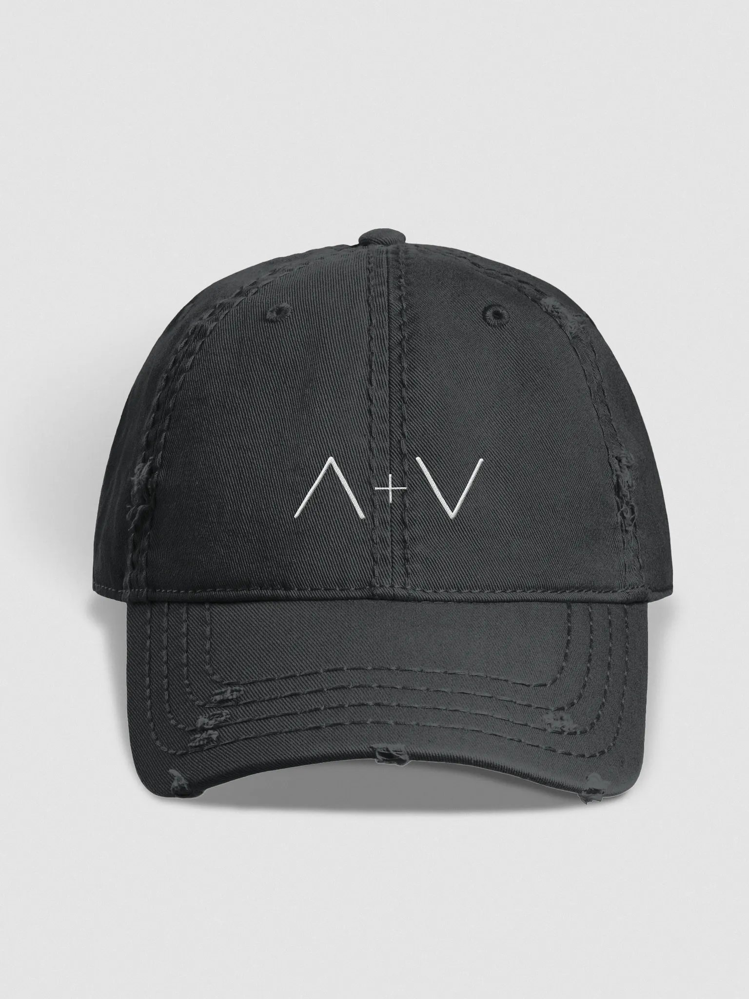 Peak and Pit Distressed Dad Hat product image (1)
