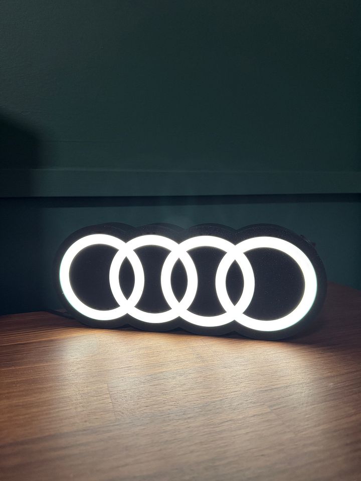 Audi Rings LED Lightbox product image (1)