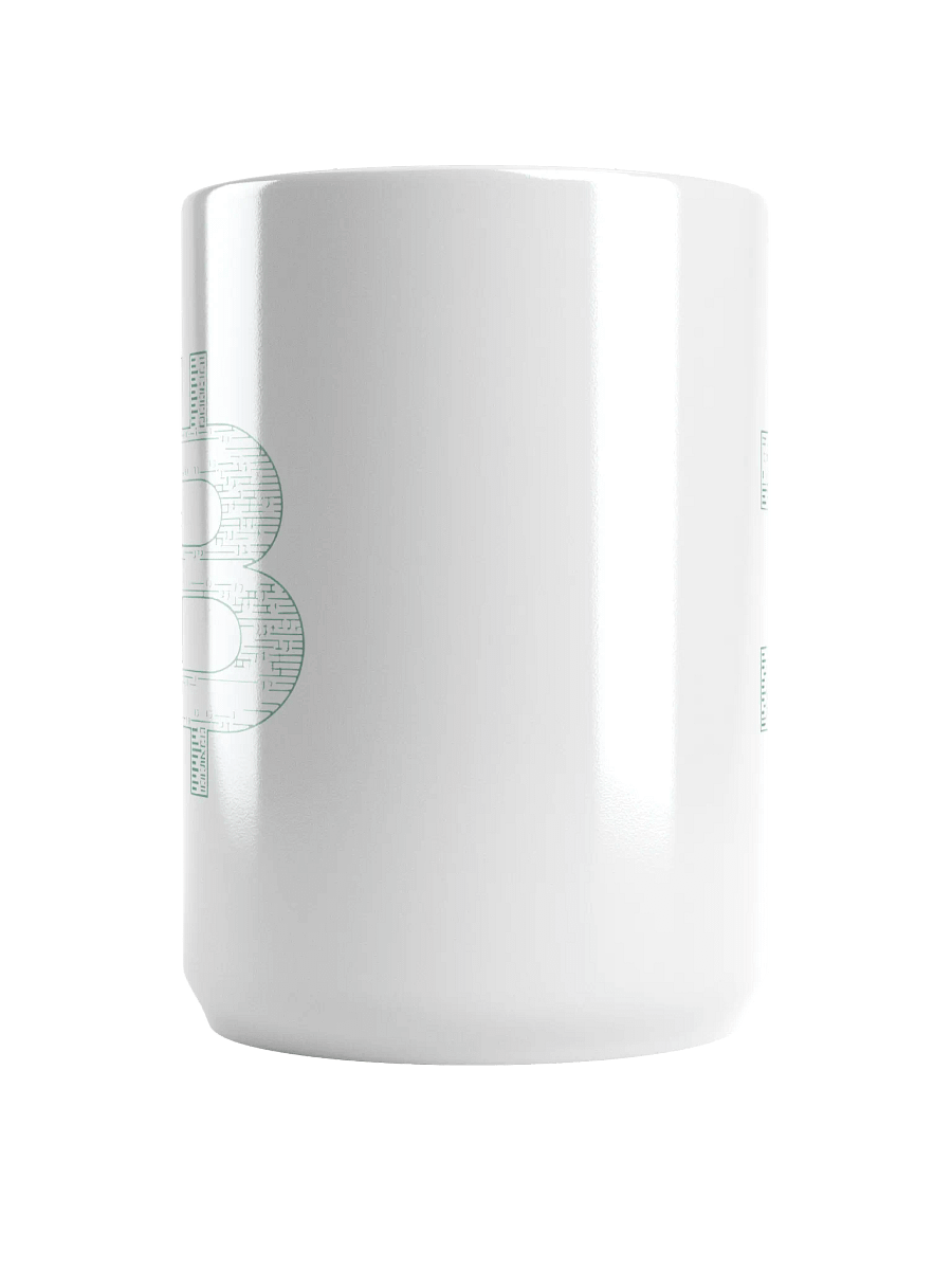 Bitcoin Blueprint Monogram Mug – Start Your Day with Crypto Inspiration product image (5)