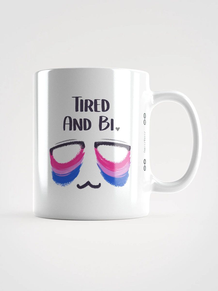 Tired and Bi - Pride Flag Ceramic Mug product image (1)