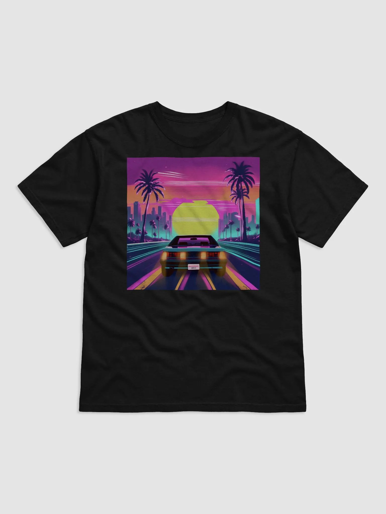 Hedgehog Makes X Daisypewpew Graphic Tee "Ride" product image (1)