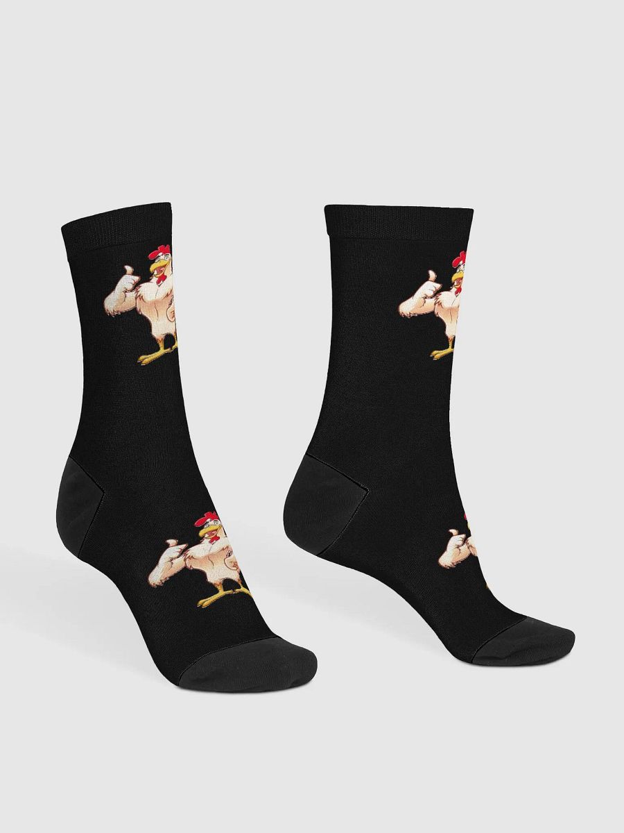 Upside-Down Chickens Crew Socks product image (3)