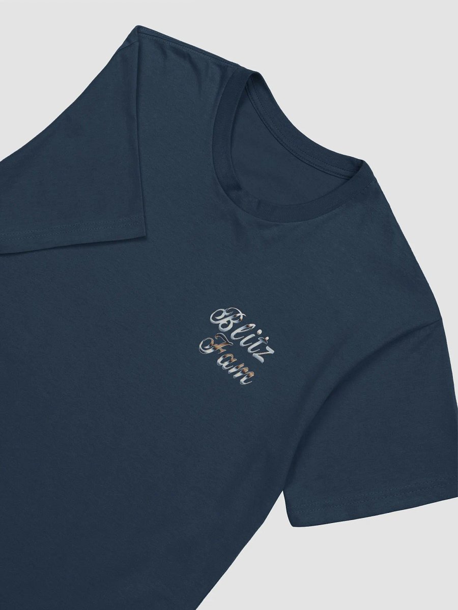 Indigo t shirt silver left logo product image (3)