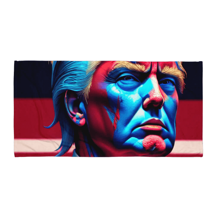 Blue and Red Towel product image (1)